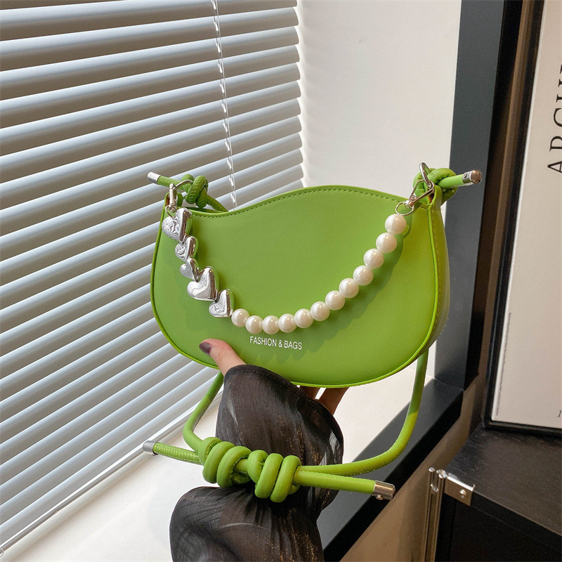 PEARL HEART BAG