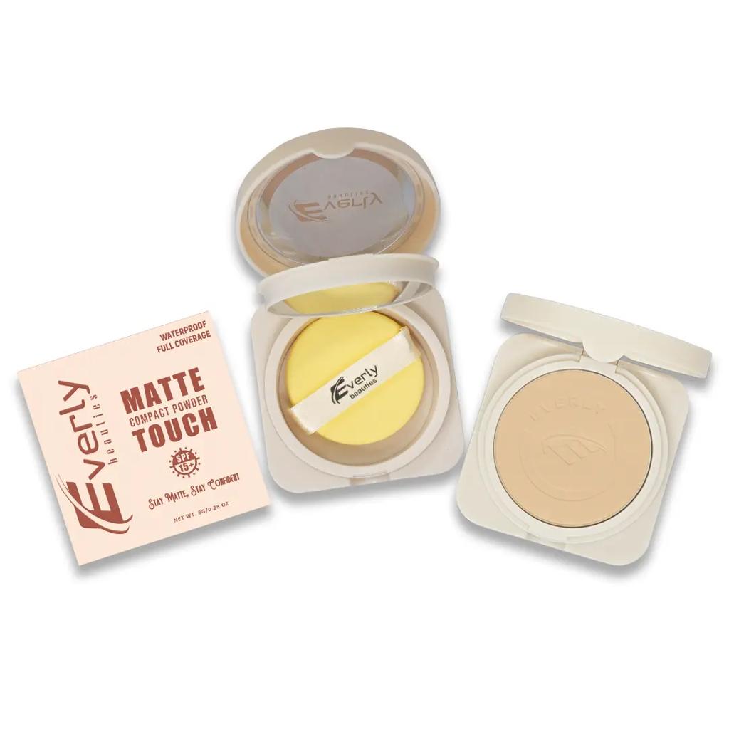 Everly Beauties Matte Touch Compact Powder SPF15+