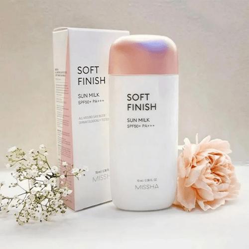 MISSHA All Around Safe Block Soft Finish Sun Milk